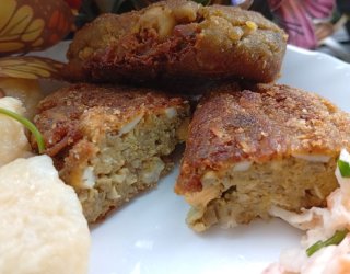 Kotleciki jajeczno-pieczarkowe