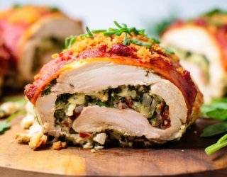 Soczysta pierś z kurczaka z farszem