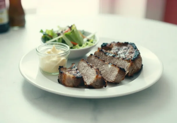 Soczysta karkówka grillowana w marynacie