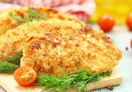 Kurczak w panko z piekarnika
