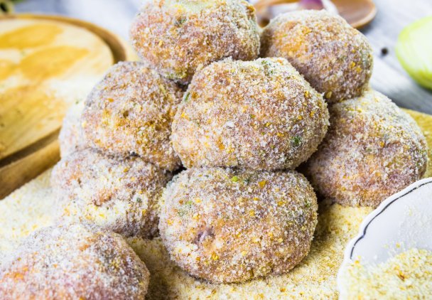 Mielone z mięsa z rosołu