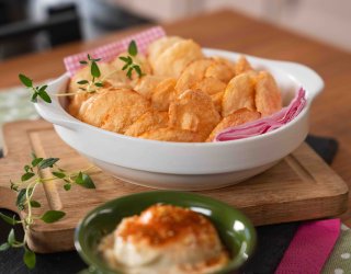 Wytrawne bezy z parmezanem według Ewy Wachowicz