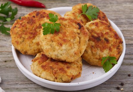 Kotleciki ziemniaczane z kiszoną kapustą