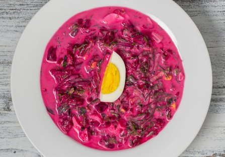 Zupa z botwiny z ziemniakami