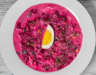 Zupa z botwiny z ziemniakami