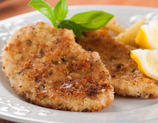 Sznycle w ziołowej panierce