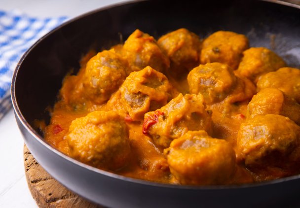 Pulpety z mięsa z rosołu