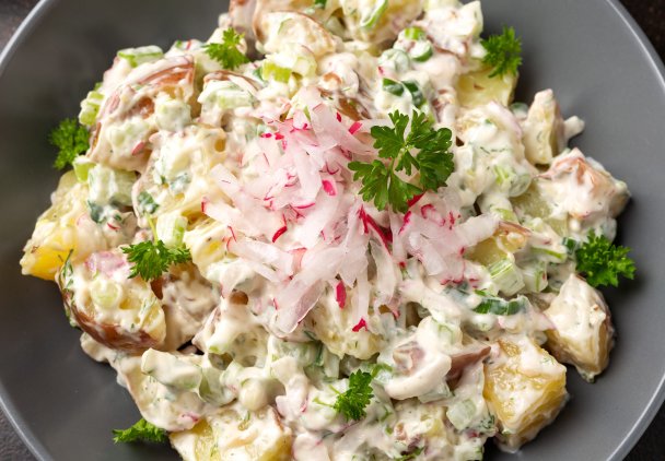 Sałatka z ziemniakami