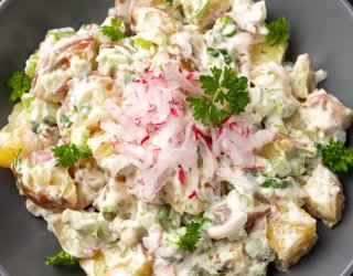 Sałatka z ziemniakami