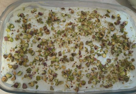Zielona rozkosz. Błyskawiczne  Pistacjowe Tiramisu