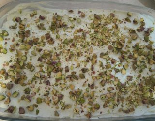 Zielona rozkosz. Błyskawiczne  Pistacjowe Tiramisu