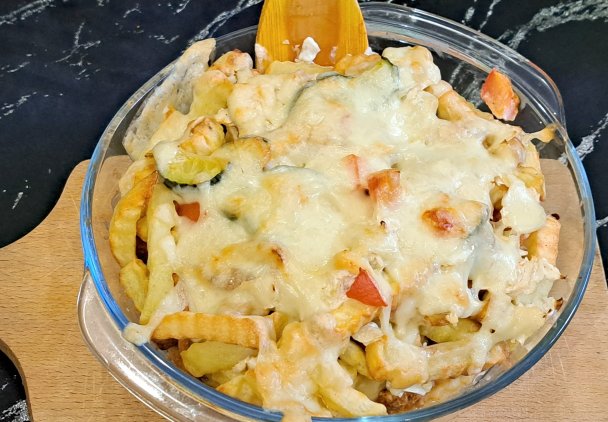 Zapiekanka a - la kapsalon.