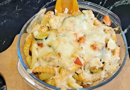 Zapiekanka a - la kapsalon.