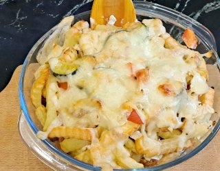 Zapiekanka a - la kapsalon.