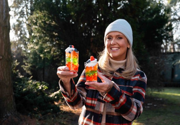 Ewa gotuje: Terrina rybna, zupa tacos, galaretki z owocami, ciasto bananowo-kokosowe