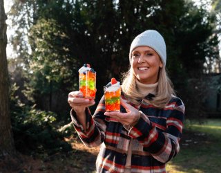 Ewa gotuje: Terrina rybna, zupa tacos, galaretki z owocami, ciasto bananowo-kokosowe