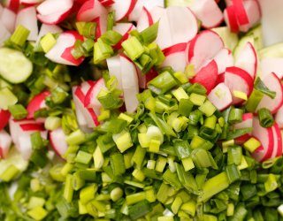 Surówka z rzodkiewki