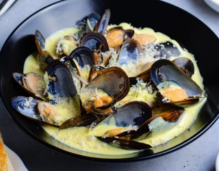 Mule w sosie maślanym