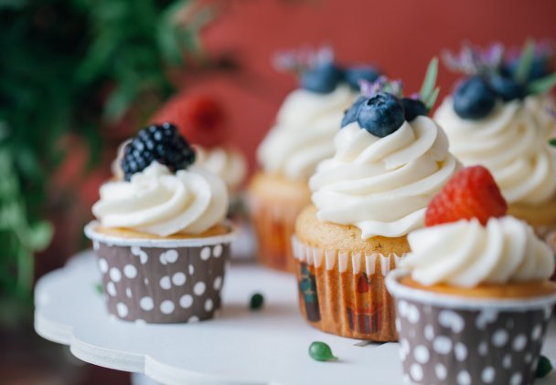 Babeczki z kremem mascarpone