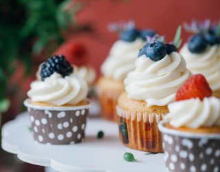 Babeczki z kremem mascarpone