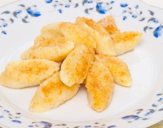 Leniwe z bułką tartą