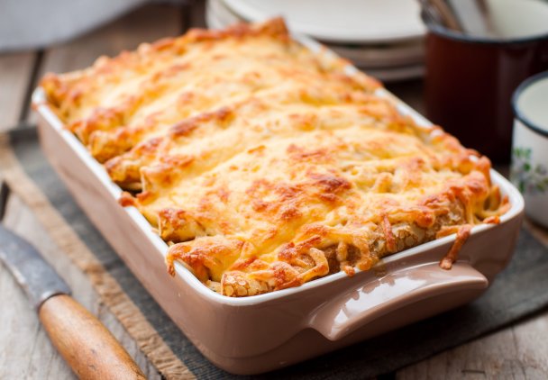 Cannelloni ze szpinakiem
