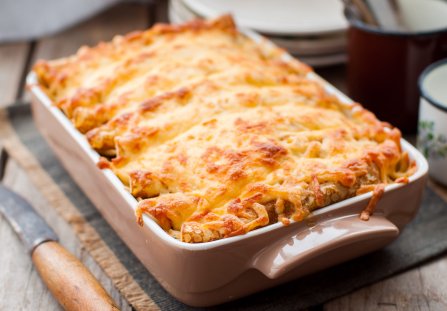 Cannelloni ze szpinakiem