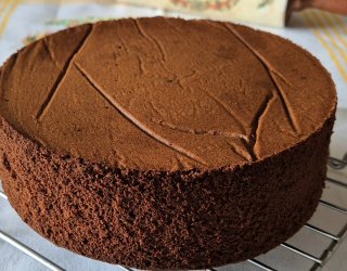 Biszkopt keksowy na gorącym mleku