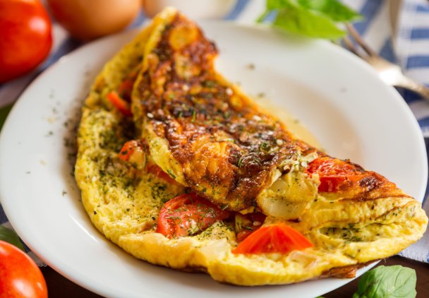 Wiosenny omlet na śniadanie