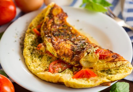 Wiosenny omlet na śniadanie
