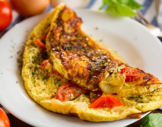 Wiosenny omlet na śniadanie