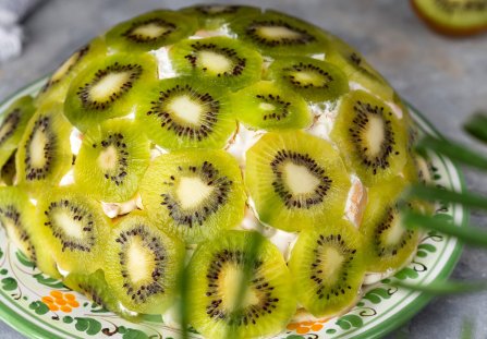 Ciasto kokosowe z kiwi