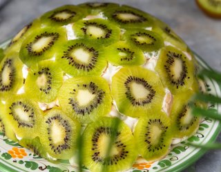 Ciasto kokosowe z kiwi