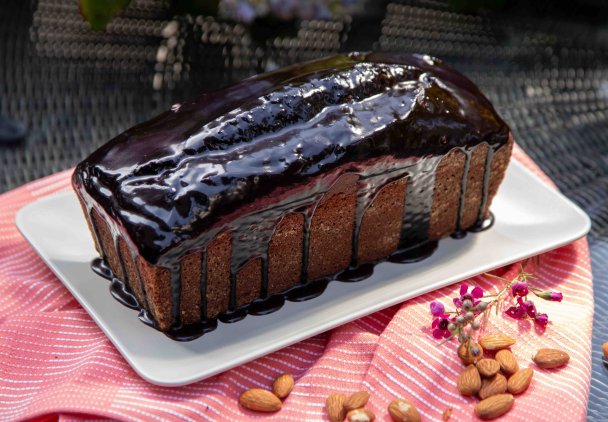 Ciasto migdałowe z kakao według Ewy Wachowicz