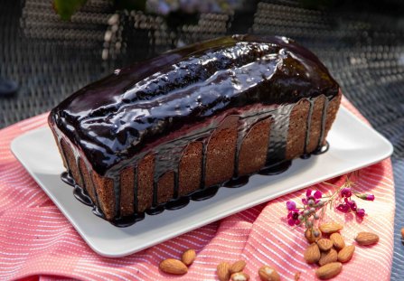 Ciasto migdałowe z kakao według Ewy Wachowicz