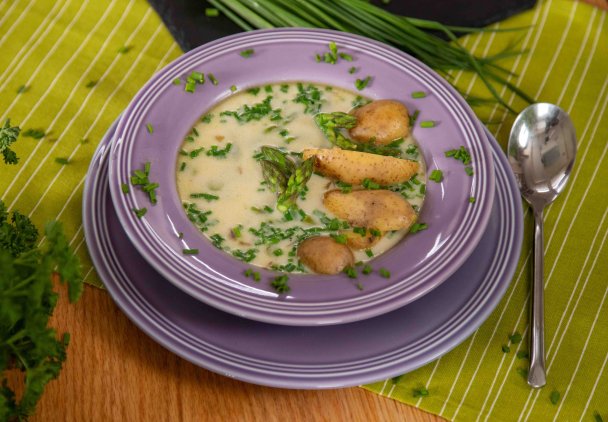 Zupa szparagowa według Ewy Wachowicz