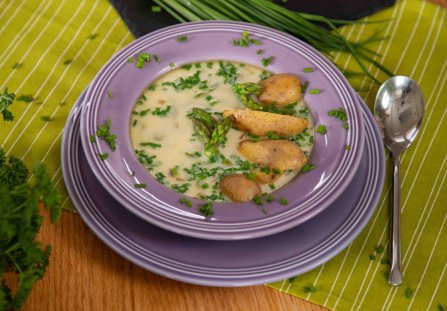 Zupa szparagowa według Ewy Wachowicz