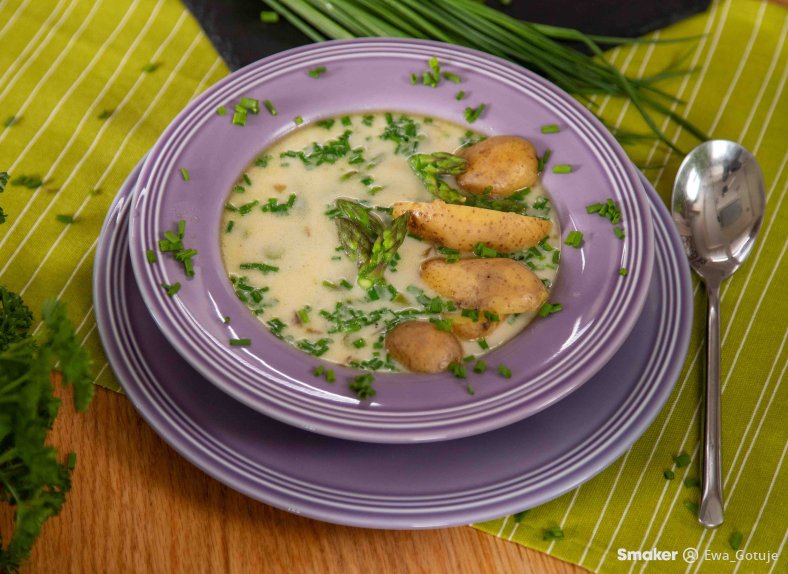  Zupa szparagowa według Ewy Wachowicz 