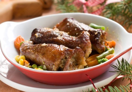 Gulasz z szynki wieprzowej