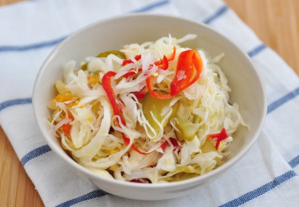 Surówka z marynowanymi warzywami