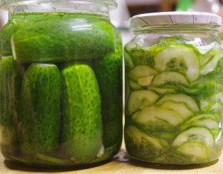 Kwietniowe ogórki małosolne