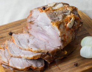 Karkówka w marynacie czosnkowej