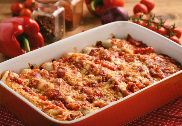 Zapiekanka tortillowa