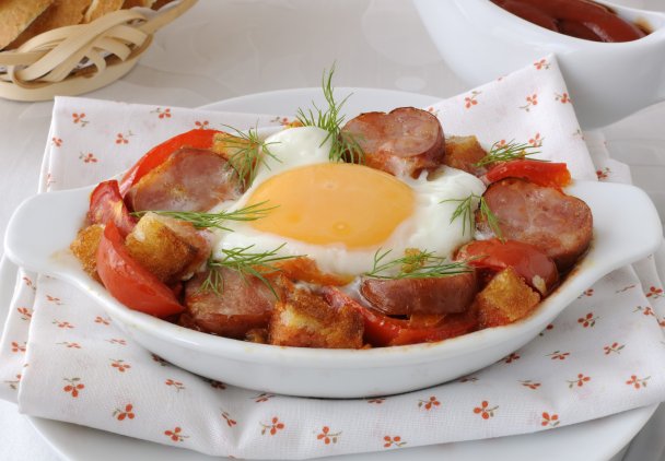 Zapiekanka na śniadanie