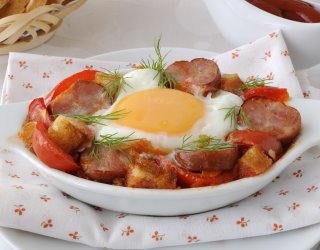 Zapiekanka na śniadanie