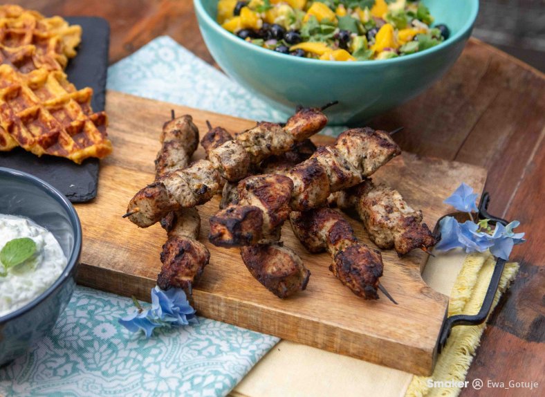  Grecki kurczak souvlaki Ewy Wachowicz 