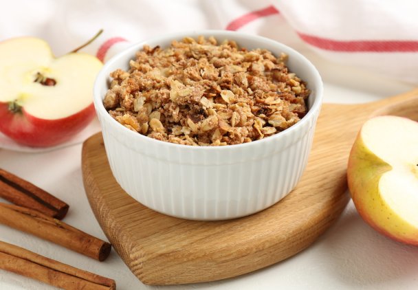 Pieczona owsianka marchewkowa