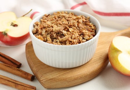 Pieczona owsianka marchewkowa