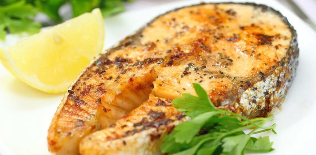 Grillowany łosoś