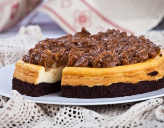 Sernik na spodzie Oreo